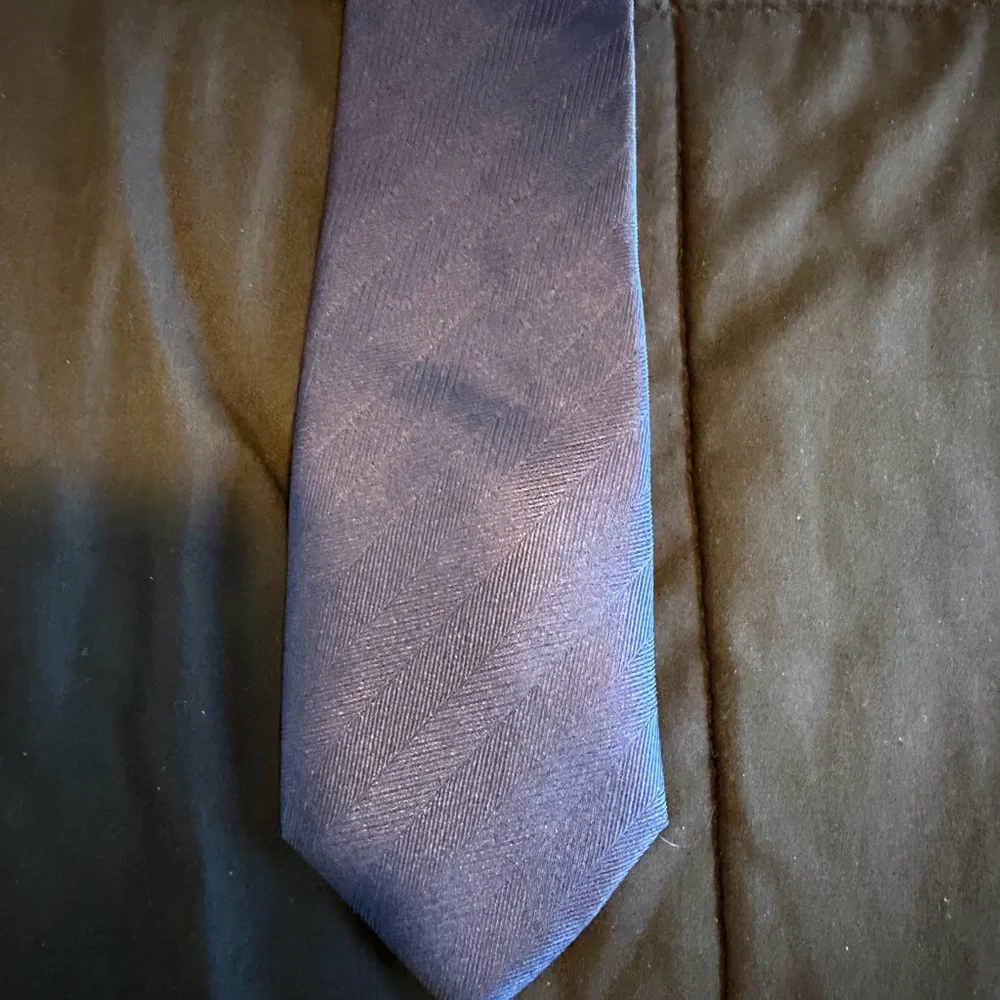 The Tie Bar Elegant Blue Tie - Picture 2 of 8